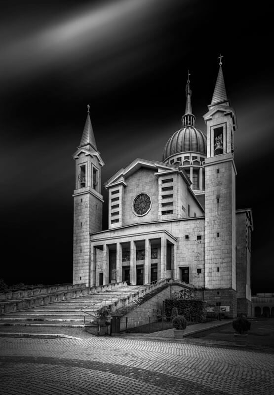 Castelnuovo Don Bosco Church by Domenico Masiello