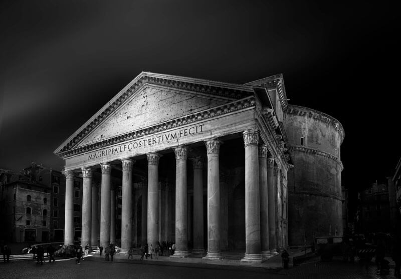 Rome Pantheon by Domenico Masiello