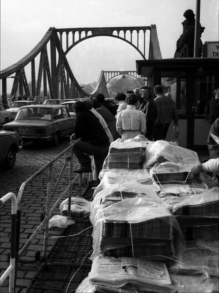 Glienicker Brücke 10. November 1989