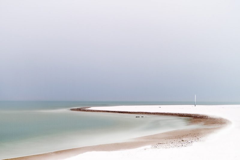 Wintery Sea by Gundula Walz