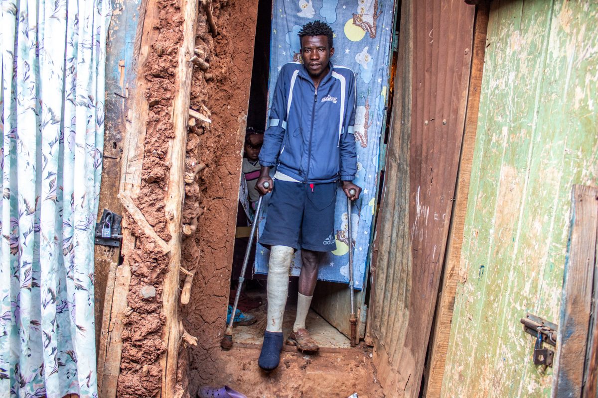 Photo by Samson Otieno from the series Life in Kibera, on the outskirts of Nairobi #8 @ Samson Otieno-5