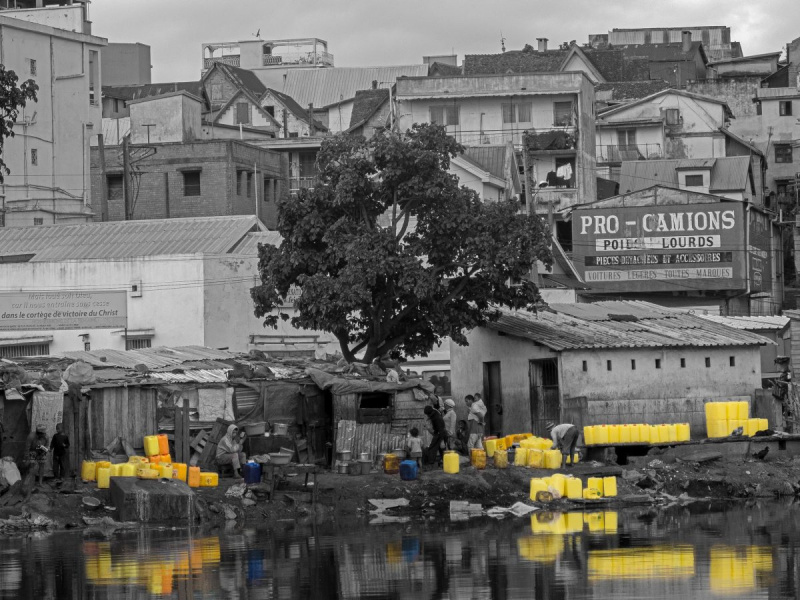 Working-class neighbourhood of Behoririka ©Tolojanahary Ranaivosoa