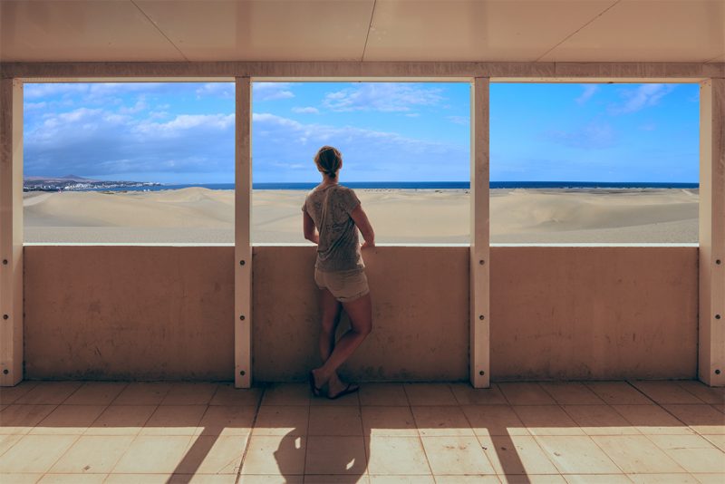 Ocean view by Hermann Fuchs