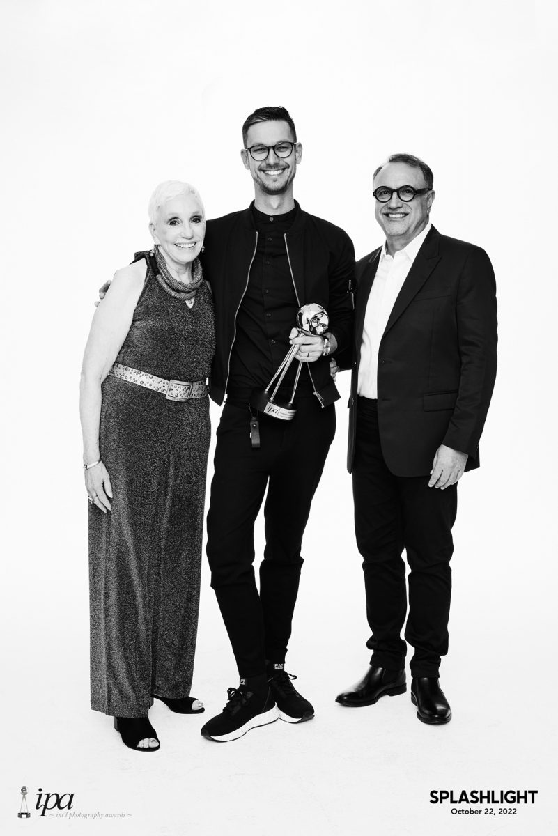 Below is a photo of me together with Susan and Hossein. Hossein Farmani is a creative director, gallerist, exhibition curator, philanthropist, and founder and president of the Lucie Awards and International Photography AwardsTM in New York City. Susan Baraz is Co-Chair for the Lucie Awards and is the Head of Judges for the International Photography Awards. She has been a panelist, portfolio reviewer, moderator, and curator of fine art photography for the Museum of Tolerance Washington DC, Los Angeles Holocaust Museum, and various fine art galleries. And despite their inspiring achievements and successes, they are such down-to-earth, kind and warm people to talk to.