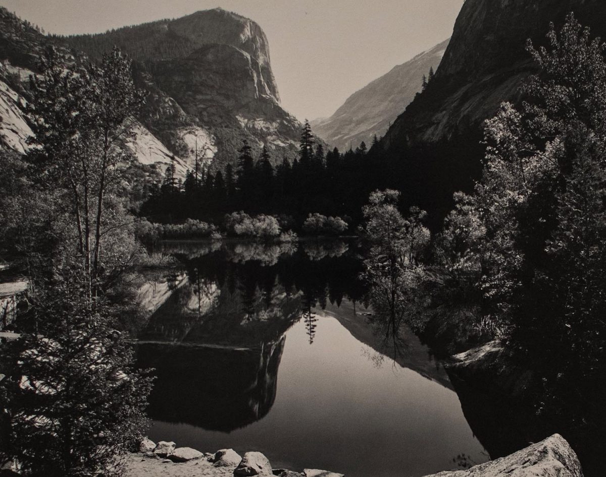 Ansel Adams_Mirror Lake, courtesy of Colorado Photographic Arts Center